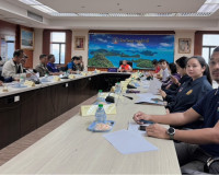 รองผู้ว่าราชการจังหวัดสุราษฎร์ธานี เป็นประธานการประชุมศูนย์ป ... พารามิเตอร์รูปภาพ 3