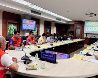 รองผู้ว่าราชการจังหวัดสุราษฎร์ธานี เป็นประธานการประชุมศูนย์ป ... พารามิเตอร์รูปภาพ 7