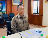 รองผู้ว่าราชการจังหวัดสุราษฎร์ธานี เป็นประธานการประชุมศูนย์ป ... พารามิเตอร์รูปภาพ 3