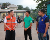 ผู้ว่าราชการจังหวัดสุราษฎร์ธานี ลงพื้นที่อำเภอดอนสัก ติดตามค ... พารามิเตอร์รูปภาพ 19
