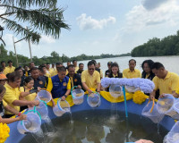 รองผู้ว่าราชการจังหวัดฯ ร่วมพิธีปล่อยพันธุ์สัตว์น้ำโครงการเพ ... พารามิเตอร์รูปภาพ 17