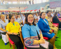 รองผู้ว่าราชการจังหวัดสุราษฎร์ธานี เป็นประธานกล่าวต้อนรับคณะ ... พารามิเตอร์รูปภาพ 4