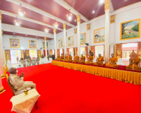 รองผู้ว่าราชการจังหวัดสุราษฎร์ธานี เป็นประธานในพิธีถวายภัตตา ... พารามิเตอร์รูปภาพ 3