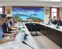 จังหวัดสุราษฎร์ธานีร่วมประชุมศูนย์ปฏิบัติการติดตามเร่งรัดการ ... พารามิเตอร์รูปภาพ 6