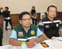 ผู้ว่าฯ สุราษฎร์ธานีนำทีมลงพื้นที่ตรวจสอบและประเมินสถานที่กำ ... พารามิเตอร์รูปภาพ 5