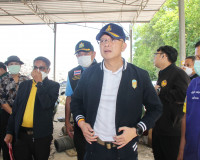 ผู้ว่าฯ สุราษฎร์ธานีนำทีมลงพื้นที่ตรวจสอบและประเมินสถานที่กำ ... พารามิเตอร์รูปภาพ 8