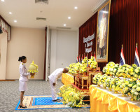 รองผู้ว่าราชการจังหวัดสุราษฎร์ธานี เป็นประธานในพิธีถวายเครื่ ... พารามิเตอร์รูปภาพ 6