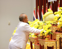 รองผู้ว่าราชการจังหวัดสุราษฎร์ธานี เป็นประธานในพิธีถวายเครื่ ... พารามิเตอร์รูปภาพ 7