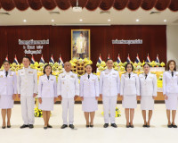 รองผู้ว่าราชการจังหวัดสุราษฎร์ธานี เป็นประธานในพิธีถวายเครื่ ... พารามิเตอร์รูปภาพ 11