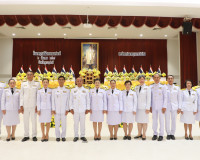 รองผู้ว่าราชการจังหวัดสุราษฎร์ธานี เป็นประธานในพิธีถวายเครื่ ... พารามิเตอร์รูปภาพ 12