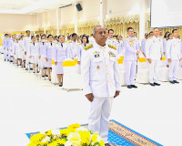 รองผู้ว่าราชการจังหวัดสุราษฎร์ธานี เป็นประธานในพิธีถวายเครื่ ... พารามิเตอร์รูปภาพ 21