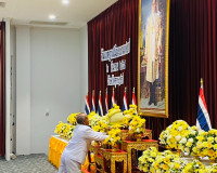 รองผู้ว่าราชการจังหวัดสุราษฎร์ธานี เป็นประธานในพิธีถวายเครื่ ... พารามิเตอร์รูปภาพ 22