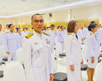 รองผู้ว่าราชการจังหวัดสุราษฎร์ธานี เป็นประธานในพิธีถวายเครื่ ... พารามิเตอร์รูปภาพ 27