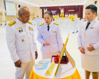รองผู้ว่าราชการจังหวัดสุราษฎร์ธานี เป็นประธานในพิธีถวายเครื่ ... พารามิเตอร์รูปภาพ 31