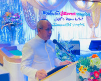รองผู้ว่าราชการจังหวัดสุราษฎร์ธานี กล่าวต้อนรับ และร่วมงานเล ... พารามิเตอร์รูปภาพ 3