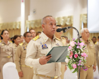รองผู้ว่าราชการจังหวัดสุราษฎร์ธานี เป็นประธานในพิธีถวายราชสั ... พารามิเตอร์รูปภาพ 6