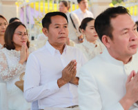 พ่อเมืองสุราษฎร์ธานี นำชาวจังหวัดสุราษฎร์ธานีร่วมพิธีบวงสรวง ... พารามิเตอร์รูปภาพ 14