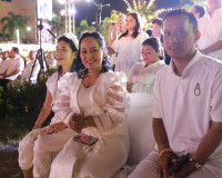 จังหวัดสุราษฎร์ธานี ประกอบพิธีสมโภชพระบฏและผ้าห่มพระธาตุศรีส ... พารามิเตอร์รูปภาพ 18