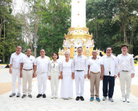 ชาวจังหวัดสุราษฎร์ธานีพร้อมใจร่วมขบวนแห่ผ้าห่มพระธาตุศรีสุรา ... พารามิเตอร์รูปภาพ 9
