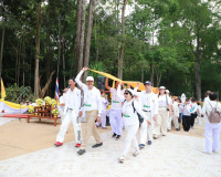 ชาวจังหวัดสุราษฎร์ธานีพร้อมใจร่วมขบวนแห่ผ้าห่มพระธาตุศรีสุรา ... พารามิเตอร์รูปภาพ 11