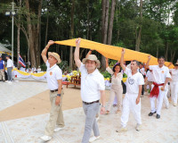 ชาวจังหวัดสุราษฎร์ธานีพร้อมใจร่วมขบวนแห่ผ้าห่มพระธาตุศรีสุรา ... พารามิเตอร์รูปภาพ 12
