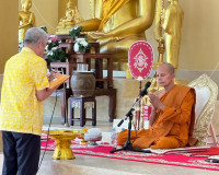 รองผู้ว่าราชการจังหวัดสุราษฎร์ธานี เป็นประธานทอดผ้าป่าสามัคค ... พารามิเตอร์รูปภาพ 2
