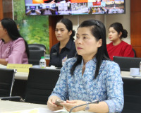 รองผู้ว่าราชการจังหวัดสุราษฎร์ธานี ร่วมการประชุมกองบัญชาการป ... พารามิเตอร์รูปภาพ 19