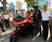 จังหวัดสุราษฎร์ธานี ปล่อยขบวนรณรงค์ “ขับขี่ปลอดภัย เมืองไทยไ ... พารามิเตอร์รูปภาพ 3