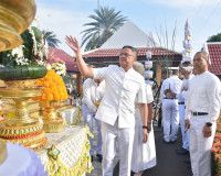 จังหวัดสุราษฎร์ธานีจัดพิธีบวงสรวงศาลหลักเมือง ส่งเสริมประเพณ ... พารามิเตอร์รูปภาพ 8