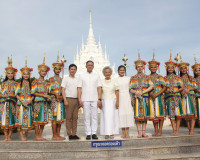จังหวัดสุราษฎร์ธานีจัดพิธีบวงสรวงศาลหลักเมือง ส่งเสริมประเพณ ... พารามิเตอร์รูปภาพ 12