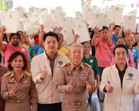 รองผู้ว่าราชการจังหวัดสุราษฎร์ธานี ให้การต้อนรับนายเผ่าภูมิ  ... พารามิเตอร์รูปภาพ 8