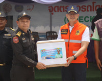 ผู้ว่าฯ สุราษฎร์ธานีลงพื้นที่ให้กำลังใจเจ้าหน้าที่ประจำจุดชะ ... พารามิเตอร์รูปภาพ 14