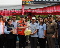 รองผู้ว่าราชการจังหวัดสุราษฎร์ธานี พร้อมด้วยคณะออกตรวจเยี่ยม ... พารามิเตอร์รูปภาพ 14