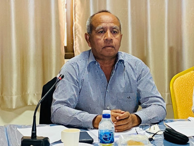 รองผู้ว่าราชการจังหวัดสุราษฎร์ธานี ให้การต้อนรับนายวีระพล จิ ... พารามิเตอร์รูปภาพ 1