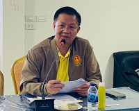 รองผู้ว่าราชการจังหวัดสุราษฎร์ธานี ให้การต้อนรับนายวีระพล จิ ... พารามิเตอร์รูปภาพ 1