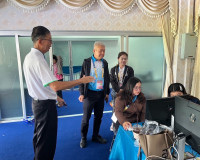 รองผู้ว่าราชการจังหวัดสุราษฎร์ธานี ติดตามเยี่ยมชมพร้อมให้กำล ... พารามิเตอร์รูปภาพ 4