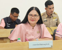 จังหวัดสุราษฎร์ธานีประชุมพิจารณาให้ความช่วยเหลือผู้ประสบภัยพ ... พารามิเตอร์รูปภาพ 13