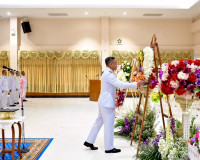 จังหวัดสุราษฎร์ธานี จัดพิธีวางพวงมาลา น้อมรำลึกในพระมหากรุณา ... พารามิเตอร์รูปภาพ 16
