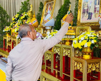 รองผู้ว่าราชการจังหวัดสุราษฎร์ธานี เป็นประธานพิธีเจริญพระพุท ... พารามิเตอร์รูปภาพ 3