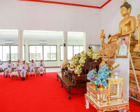 ข้าราชการและประชาชนจังหวัดสุราษฎร์ธานีพร้อมใจร่วมพิธีเจริญพร ... พารามิเตอร์รูปภาพ 11