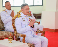 ข้าราชการและประชาชนจังหวัดสุราษฎร์ธานีพร้อมใจร่วมพิธีเจริญพร ... พารามิเตอร์รูปภาพ 15