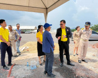 รองผู้ว่าราชการจังหวัดฯ ตรวจติดตามการก่อสร้างมณฑลปลูกฯ และคว ... พารามิเตอร์รูปภาพ 2