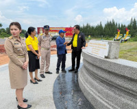 รองผู้ว่าราชการจังหวัดฯ ตรวจติดตามการก่อสร้างมณฑลปลูกฯ และคว ... พารามิเตอร์รูปภาพ 4