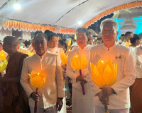 รองผู้ว่าราชการจังหวัดสุราษฎร์ธานี เป็นประธานแห่ผ้าห่มพระบรม ... พารามิเตอร์รูปภาพ 5