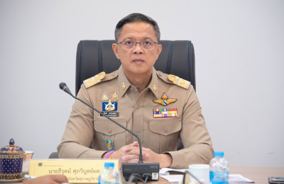 จังหวัดสุราษฎร์ธานีร่วมประชุมผ่านระบบวิดีโอทางไกล เพื่อติดตา ... พารามิเตอร์รูปภาพ 1