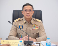 จังหวัดสุราษฎร์ธานีร่วมประชุมผ่านระบบวิดีโอทางไกล เพื่อติดตา ... พารามิเตอร์รูปภาพ 1