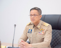 จังหวัดสุราษฎร์ธานีร่วมประชุมผ่านระบบวิดีโอทางไกล เพื่อติดตา ... พารามิเตอร์รูปภาพ 3
