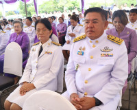 จังหวัดสุราษฎร์ธานี จัดพิธีทำบุญตักบาตร เนื่องในโอกาสวันเฉลิ ... พารามิเตอร์รูปภาพ 8