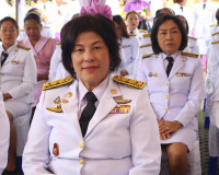 จังหวัดสุราษฎร์ธานี จัดพิธีทำบุญตักบาตร เนื่องในโอกาสวันเฉลิ ... พารามิเตอร์รูปภาพ 12