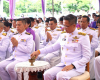 จังหวัดสุราษฎร์ธานี จัดพิธีทำบุญตักบาตร เนื่องในโอกาสวันเฉลิ ... พารามิเตอร์รูปภาพ 15